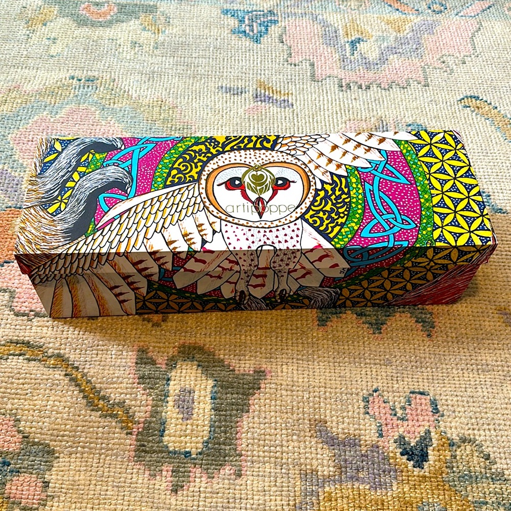 Artipoppe denim print carrier box only